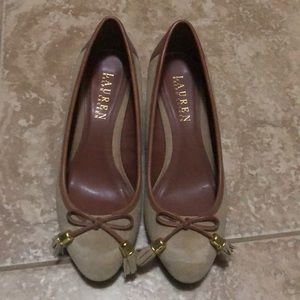 Ralph Lauren wedge shoes